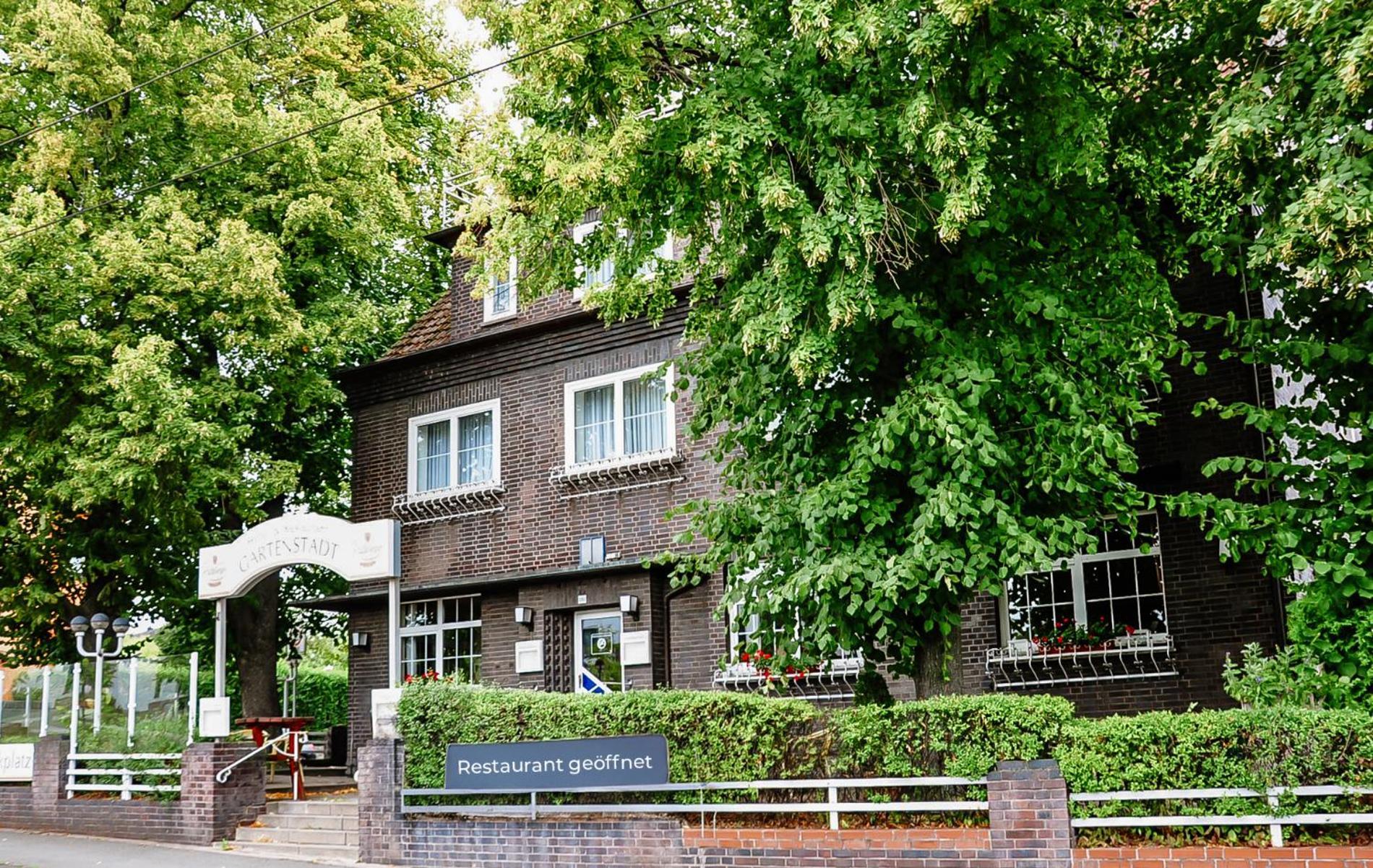 Hotel Und Restaurant Gartenstadt Erfurt Exteriör bild